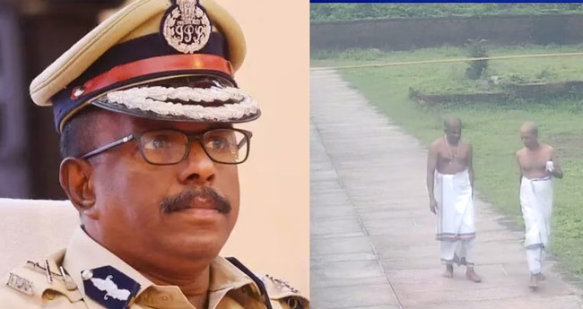 ക​ണ്ണൂ​രി​ലെ ക്ഷേ​ത്ര​ങ്ങ​ളിൽ പൂ​ജ​ക​ൾ ന​ട​ത്തി എ​ഡി​ജി​പി