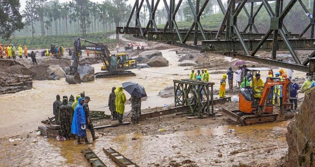 ബെ​യ്‌​ലി പാ​ല​ത്തി​ന്‍റെ നി​ര്‍​മാ​ണം അ​വ​സാ​ന​ഘ​ട്ട​ത്തി​ല്‍; ഉ​ച്ച​യ്ക്ക് മു​മ്പ് പൂ​ര്‍​ത്തി​യാ​കു​മെ​ന്ന് സൂ​ച​ന