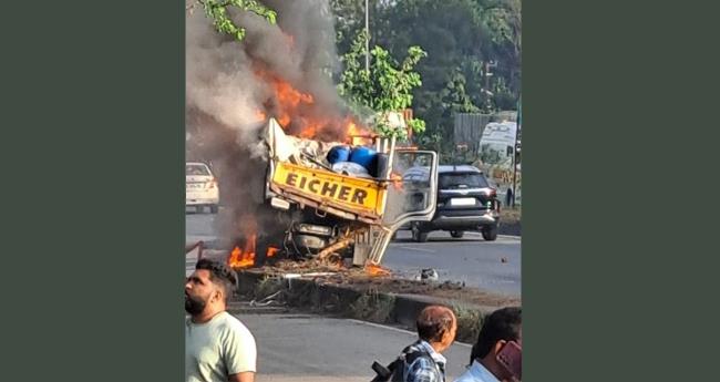 ചാ​ല​ക്കു​ടി​യി​ൽ വാ​ഹ​നാ​പ​ക​ടം; സ്കൂ​ട്ട​ർ യാ​ത്ര​ക്കാ​ര​ൻ മ​രി​ച്ചു