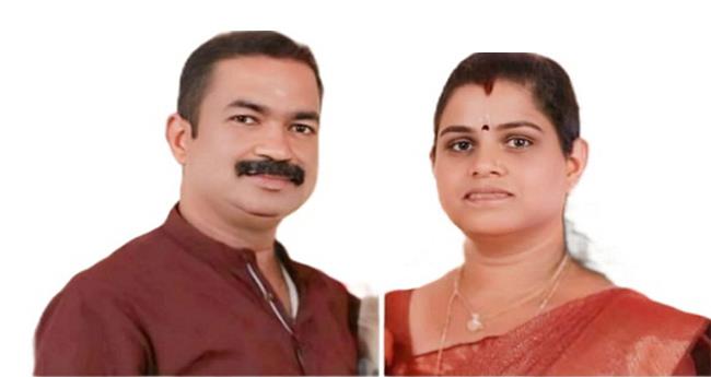 ദ​മ്പ​തി​ക​ൾ വീ​ടി​നു​ള്ളി​ല്‍ തൂ​ങ്ങിമ​രി​ച്ച​നി​ല​യി​ല്‍