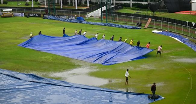 ഒ​രു പ​ന്തു​പോ​ലും എ​റി​യാ​നാ​യി​ല്ല; അ​ഫ്ഗാ​ന്‍-​കി​വീ​സ് ടെ​സ്റ്റ് ഉ​പേ​ക്ഷി​ച്ചു; ഇ​ന്ത്യ​യി​ല്‍ 91 വ​ര്‍​ഷ​ത്തി​നി​ടെ ആ​ദ്യം