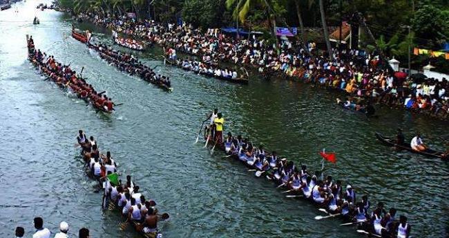 സം​ഘ​ർ​ഷ സാ​ധ്യ​ത: പ​മ്പ​യി​ലെ ജ​ല​മേ​ള​യ്ക്ക് നി​രോ​ധ​നം