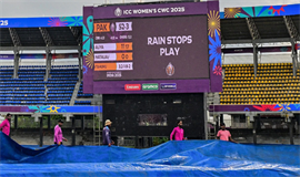 ന്യൂ​സി​ല​ൻ​ഡ് X പാ​ക്കി​സ്ഥാ​ൻ മ​ത്സ​രം ഉ​പേ​ക്ഷി​ച്ചു