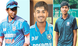 വൈ​​ഭ​​വ്, ആ​​യു​​ഷ്, ഇ​​നാ​​ന്‍ ഇന്ത്യൻ ടീമിൽ...