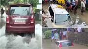 റെ​ഡ് അ​ല​ർ​ട്ടി​നു പി​ന്നാ​ലെ ദു​രി​തം വി​ത​ച്ച് മ​ഴ; കൊ​ച്ചി​യി​ലും തൃ​ശൂ​രി​ലും  വെ​ള്ള​ക്കെ​ട്ട്