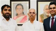 നി​മി​ഷ പ്രി​യ​യു​ടെ മോ​ച​നം; ചാ​ണ്ടി ഉ​മ്മ​ൻ വീ​ണ്ടും ഗ​വ​ർ​ണ​റെ ക​ണ്ടു
