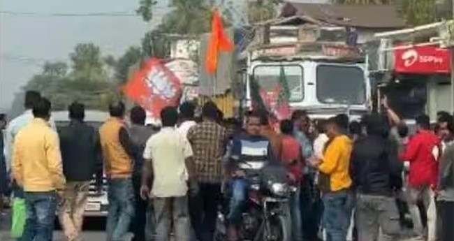 ഭാ​ര​ത് ജോ​ഡോ ന്യാ​യ് യാ​ത്ര​യ്ക്ക് നേ​രേ ബി​ജെ​പി ആ​ക്ര​മ​ണ​മെ​ന്ന് കോ​ണ്‍​ഗ്ര​സ്