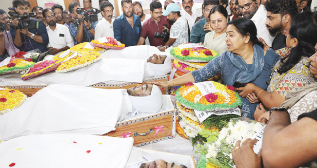 പുതുസൗഹൃദം  പങ്കുവച്ച് പിരിഞ്ഞത് മടക്കമില്ലാത്ത യാത്രയിലേക്ക്