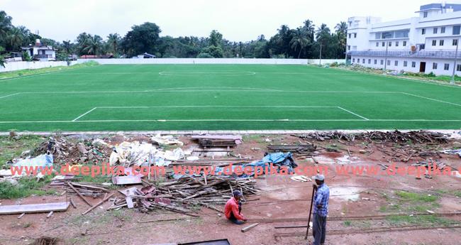 തൃ​ശൂ​രി​ൽ ഐ.​എം. വി​ജ​യ​ൻ സ്റ്റേ​ഡി​യം ഒ​രു​ങ്ങു​ന്നു