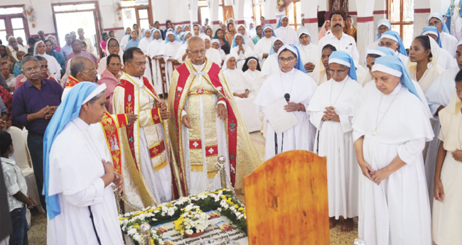 ദൈവദാസൻ കണ്ടത്തിൽ അച്ചന്‍റെ ചരമവാർഷികം ആചരിച്ചു