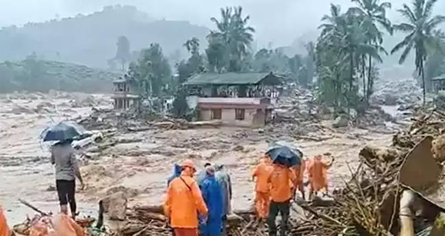 ജീ​വ​ന്‍റെ തു​ടി​പ്പു തേ​ടി ; സി​ഗ്ന​ല്‍ കി​ട്ടി​യ  സ്ഥ​ല​ത്ത് രാ​ത്രി​യി​ലും പ​രി​ശോ​ധ​ന