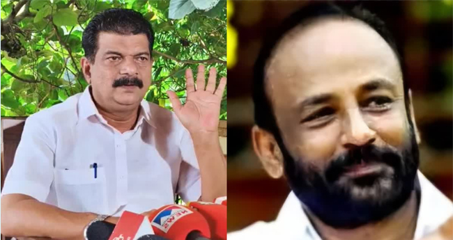 എ.​വി. ഗോ​പി​നാ​ഥി​നെ സ​ന്ദ​ർ​ശി​ച്ച്  പി.​വി. അ​ൻ​വ​ർ