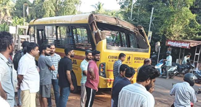 കണ്ണൂർ സ്കൂ​​​ൾ ബ​​​സ് അപകടം; അപകടത്തിൽപ്പെട്ടത്  14 വർഷം പഴക്കമുള്ള ബസ്