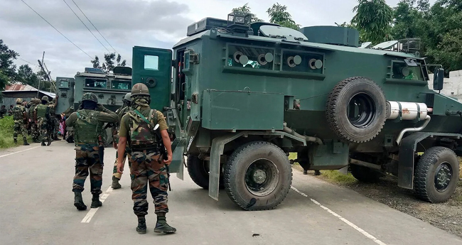 രാഷ്‌ട്രപതി ഭരണം: മണിപ്പുരിൽ സുരക്ഷ കൂട്ടി