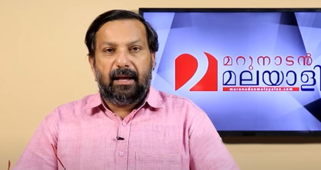 ഷാ​ജ​ന്‍ സ്‌​ക​റി​യ​യെ  അ​റ​സ്റ്റ് ചെ​യ്തു വി​ട്ട​യ​ച്ചു