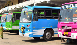 ച​ർ​ച്ച പ​രാ​ജ​യം; ഇ​ന്നു  സ്വ​കാ​ര്യ ബ​സ് സ​മ​രം