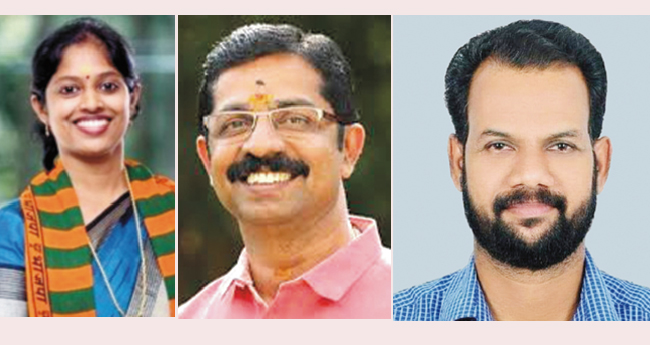 ഉപതെരഞ്ഞെടുപ്പ്: ബിജെപി സ്ഥാനാർഥികളെ പ്രഖ്യാപിച്ചു