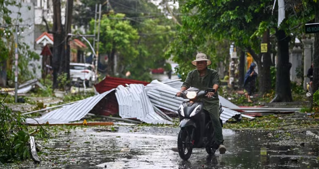 യാഗി ചുഴലിക്കൊടുങ്കാറ്റ് : വിയറ്റ്നാമിൽ കനത്ത നാശം