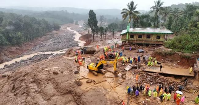 വ​യ​നാ​ട് ഉ​രു​ൾ​പൊ​ട്ട​ൽ; ആ​റ് ശ​രീ​ര​ഭാ​ഗ​ങ്ങ​ള്‍ ക​ണ്ടെ​ത്തി