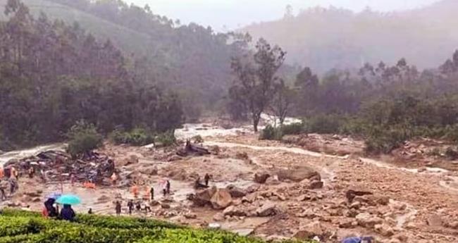 വ​യ​നാ​ട് ഉ​രു​ള്‍​പൊ​ട്ടി​യ മേ​ഖ​ല​യി​ല്‍ ഇ​ന്നും തെര​ച്ചി​ല്‍ തു​ട​രും