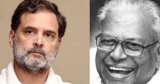 ത​ള​രാ​ത്ത ശ​ബ്ദ​മാ​യി​രു​ന്നു വി.​എ​സി​ന്‍റേ​ത്; അ​നു​ശോ​ച​നം അ​റി​യി​ച്ച് രാ​ഹു​ൽ ഗാ​ന്ധി