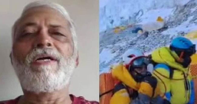 60 year old man who climbed Everest in memory of his wife