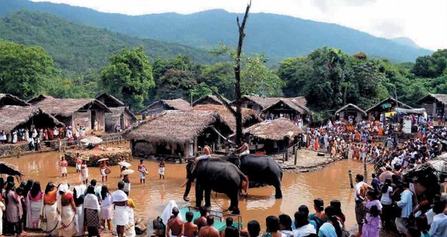 പു​ഴ​യെ സാ​ക്ഷി​യാ​ക്കി ഒ​രു ഉ​ത്സ​വം