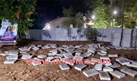 അമിത കൂലി ചോദിച്ചെന്ന് ആരോപണം : തൊ​ഴി​ലാ​ളി​ക്കാ​വ​ലി​ൽ ലോ​ഡ് ഇ​റ​ക്കി വീ​ട്ടു​ട​മ​സ്ഥ