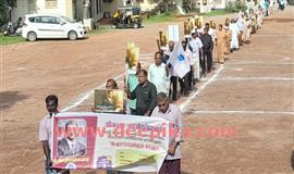 പ്രാ​ർ​ഥ​നാ റാ​ലി ന​ട​ത്തി