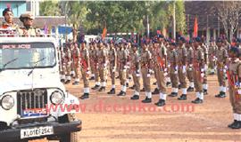 എ​സ്പി​സി സ​ഹ​വാ​സ ക്യാ​മ്പി​ന് നി​റം  പ​ക​ർ​ന്ന് സെ​റി​മോ​ണി​യ​ൽ പ​രേ​ഡ്