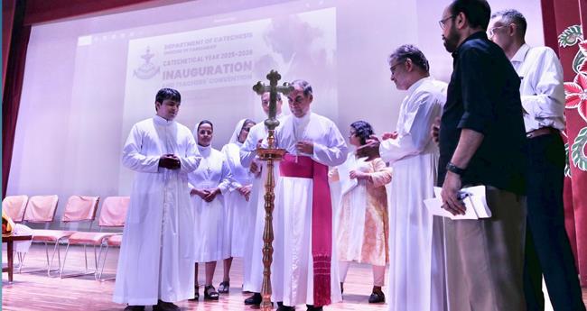 മ​ത​ബോ​ധ​ന വ​ർ​ഷ​ത്തി​ന്‍റെ രൂ​പ​താ​ത​ല ഉ​ദ്ഘാ​ട​നം നി​ർ​വ​ഹി​ച്ചു