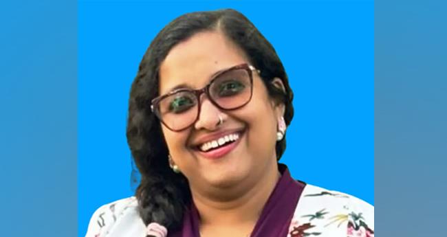 രേ​ഷ്മ ര​ഞ്ജ​ൻ ഫോ​മാ ജോ​യി​ന്‍റ് ട്ര​ഷ​റ​ർ സ്ഥാ​ന​ത്തേ​ക്ക് മ​ത്സ​രി​ക്കു​ന്നു
